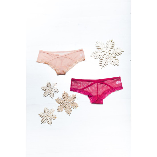 String Δαντέλα με διαφάνεια