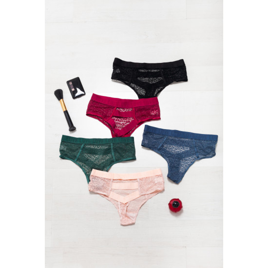 String Δαντέλα με διαφάνεια