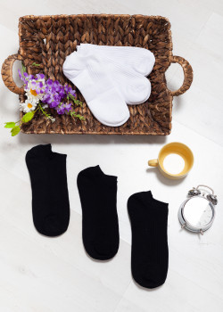 Κοντές Κάλτσες 3 ζευγάρια μαζί