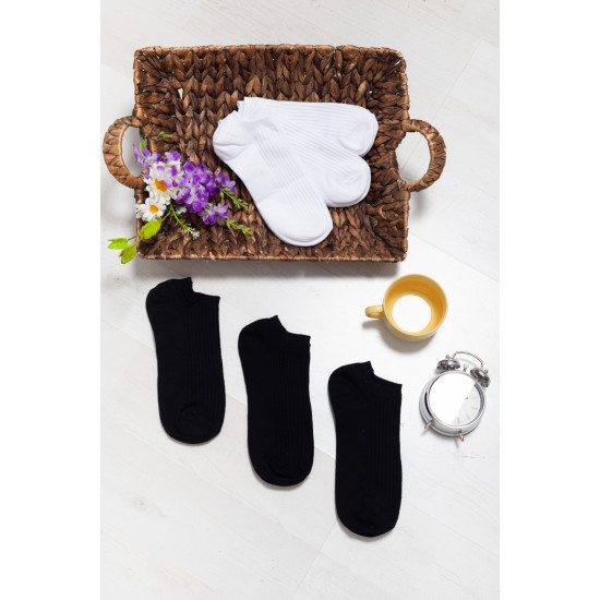 Κοντές Κάλτσες 3 ζευγάρια μαζί