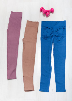 Ψηλόμεσο κολάν μονόχρωμο