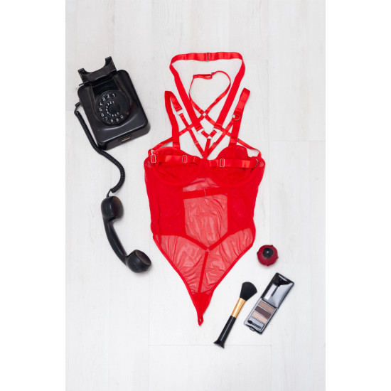 Body brazilian με Choker, Αλυσίδες και Καλτσοδέτες