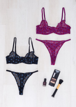 Σετ εσώρουχα με δαντέλα