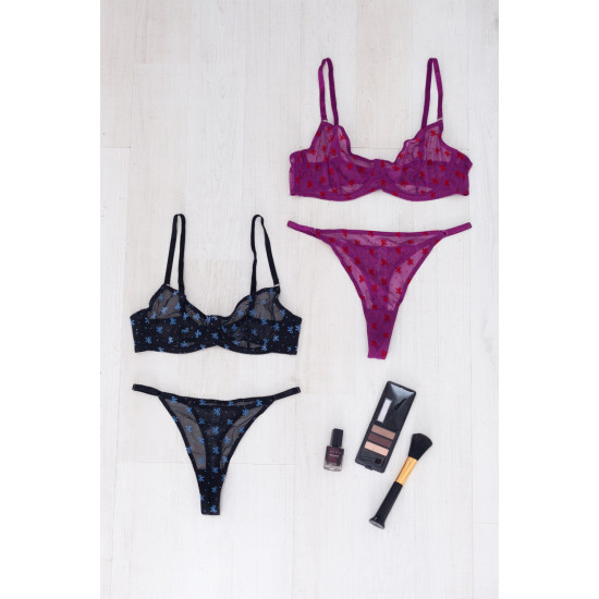 Σετ εσώρουχα με δαντέλα