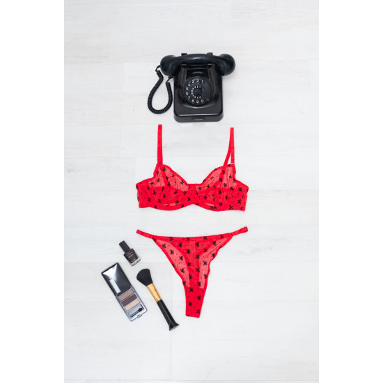 Σετ εσώρουχα με δαντέλα